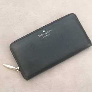 Kate spade Cherry Lane Lacy wallet - black